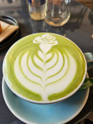 Matcha Latte at Market by Jeremy in Luxembourg City