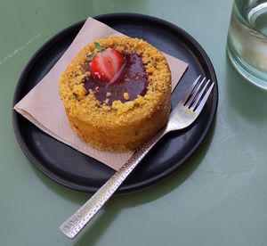 Cheesecake at Market by Jeremy in Luxembourg City