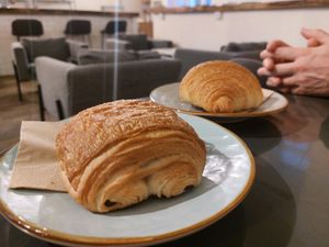 Napolitana e croissant at Market by Jeremy in Luxembourg City