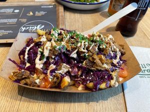 Kebab fries  at Frittenglück  in Koblenz