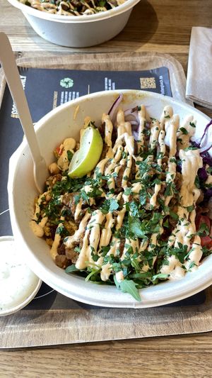 Vegan Kebab Bowl  at Frittenglück  in Koblenz
