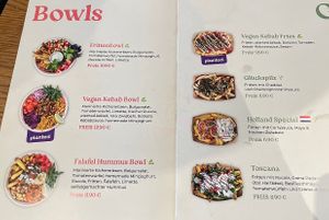 Menu   at Frittenglück  in Koblenz