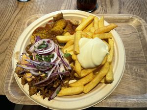 Taxi dish  at Frittenglück  in Koblenz