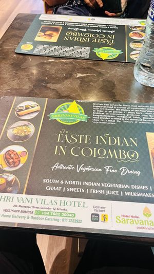   at Sri Vani Vilas Hotel in Colombo