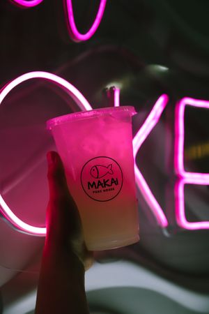 House Drink at Makai Poke House in Pharr