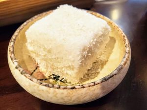 Snow Pudding 雪花糕 at Green Entrance - 入素 in New Territories