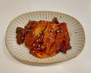 Char Siu with Osmanthus Sauce 桂花叉燒 at Green Entrance - 入素 in New Territories