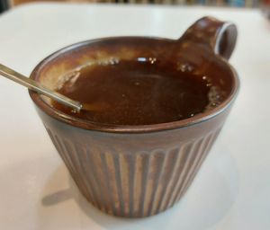 Hot Orange Ginger Tea 柳橙薑母茶 at Green Entrance - 入素 in New Territories