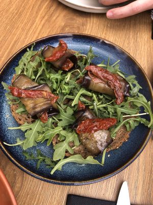 Bruschetta  at The Blue Parrot in Monte Gordo