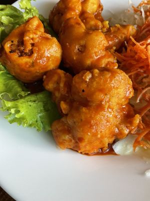 Deliciosa alitas búfalo  #Veganuary at Raíces in Cuautitlan Izcalli