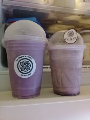 Comparativa del tamaño actual (grande) a la anterior (pequeña) en mi congelador at Raíces in Cuautitlan Izcalli