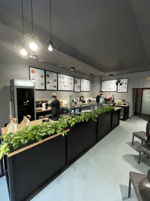 Service counter  at Nutriento in Cluj-napoca
