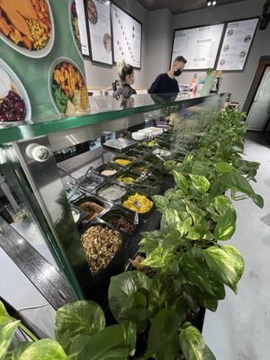 Many choices.   at Nutriento in Cluj-napoca