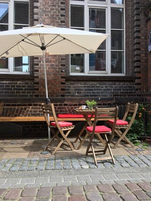 enjoy the city of Lüneburg at Avenir Café in Lueneburg