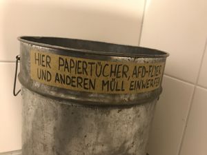 trash  at Avenir Rösterei in Lueneburg