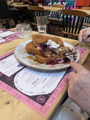 Large French toast   at Ralphy's Fakeaway in Peterborough