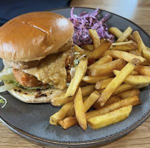 Sloppy cheese that resembled more vomit   at Ralphy's Fakeaway in Peterborough