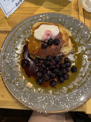 Blueberry Pancakes  at Ralphy's Fakeaway in Peterborough