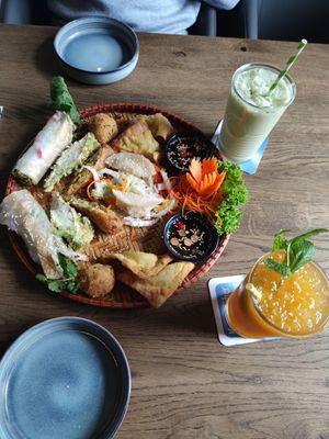 Vorspeisenteller für 2P dazu tolle Getränke at Non Fusion in Siegen