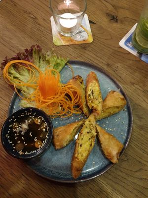 Frühlingsrollen mal anders aber extrem lecker at Non Fusion in Siegen