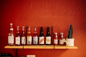 Une partie des propositions des boissons froides de la carte at Louisana in Lyon