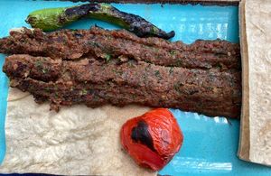 Acılı/acısız kebap  at Köşebaşi in Istanbul