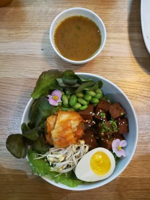 Nuclear bowl at Good Food Bowl in Moscow