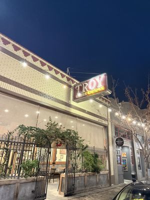 Sign from outside   at Troy in Martinez