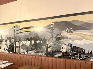 Mural inside   at Troy in Martinez