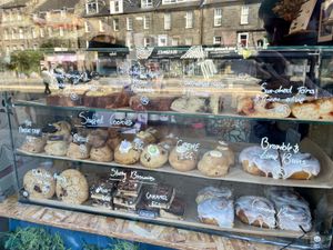Available sweet treats, vegan options well labelled   at Babyfaced Baker in Edinburgh