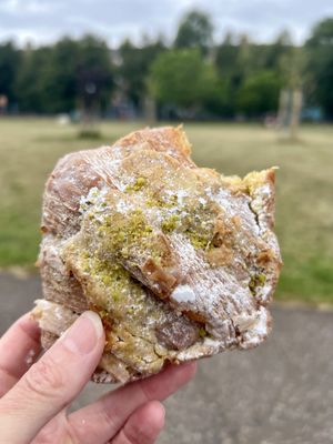 Pistachio croissant   at Babyfaced Baker in Edinburgh