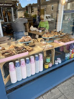 Cakes etc.  at Babyfaced Baker in Edinburgh