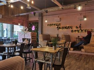 Inside at Cafe Morso in Coventry