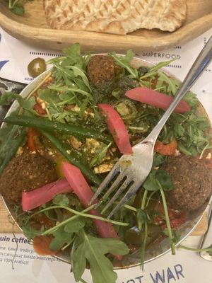 Shakshouka  at Hamsa in Krakow