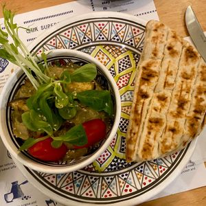 Baba Ghanoush at Hamsa in Krakow