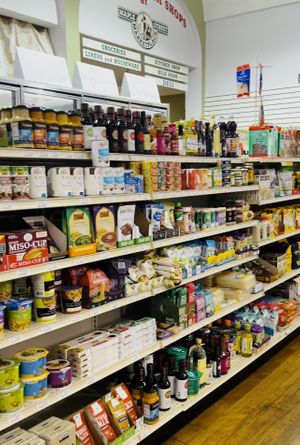 Inside  at Natural Provisions in St Johnsbury