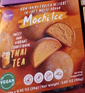 Thai tea Mochieis at Tain Kim Heng Supermarkt in Oberhausen