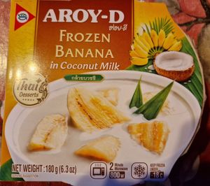 Banane in Kokosnussmilch at Tain Kim Heng Supermarkt in Oberhausen