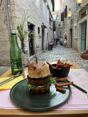   at Bubalus Burger Bar in Trogir