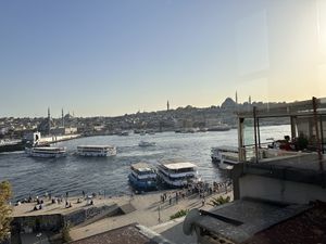 The view!   at Ali Ocakbaşi - Karaköy in Istanbul