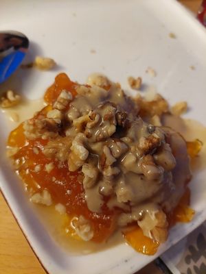 pumpkin dessert at Ali Ocakbaşi - Karaköy in Istanbul