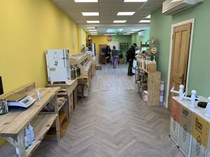 Inside the shop   at The Wholesome Weigh in Hitchin