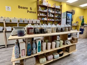 Inside the shop   at The Wholesome Weigh in Hitchin