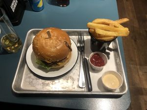 side of rosemary fries, ketchup & vayo  at Union Diner - Bellevue in Zurich