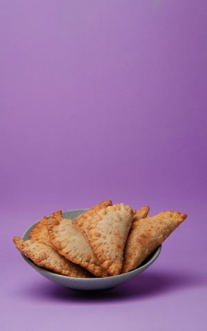 Empanadas de Trigo veganas at Véxetal in Bucaramanga