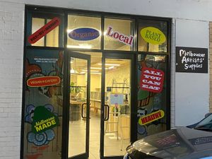 Entrance  at Vegie Tribe in Melbourne