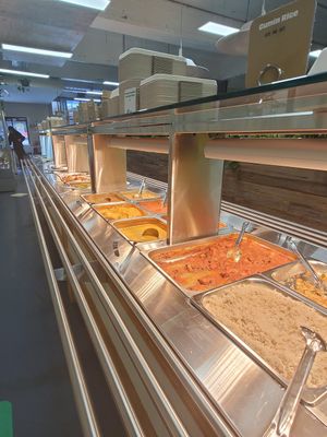 Buffet at Vegie Tribe in Melbourne