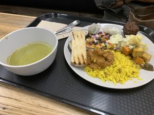 Buffet at Vegie Tribe in Melbourne