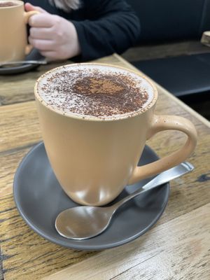 Hot choccy   at Vegie Tribe in Melbourne
