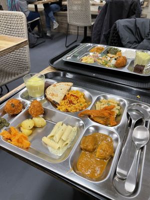 An example of a $17 tray  at Vegie Tribe in Melbourne